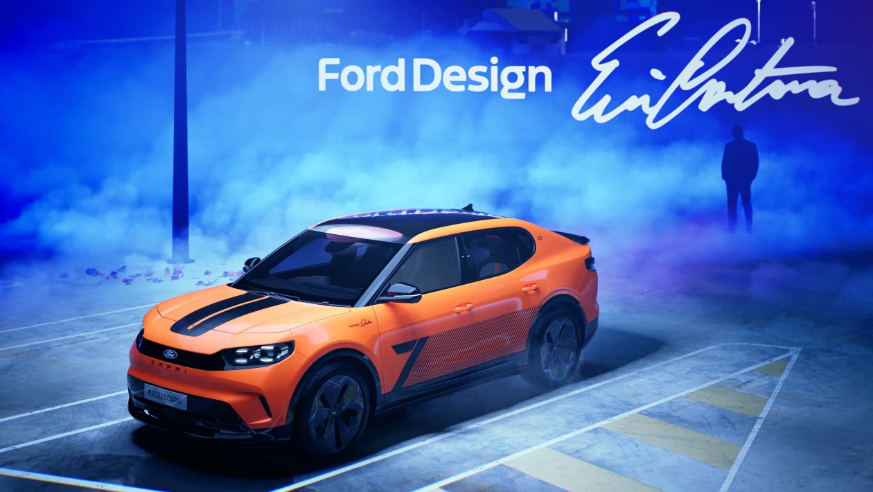 Ο θρυλικός Ερίκ Καντονά «υπογράφει» ένα μοναδικό Ford Capri!